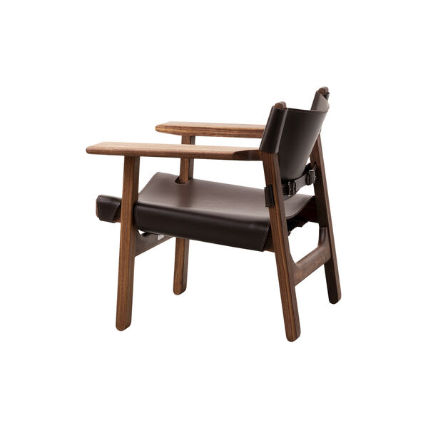 2226 Spanish Chair, dark brown/oiled walnut, Fredericia Furniture