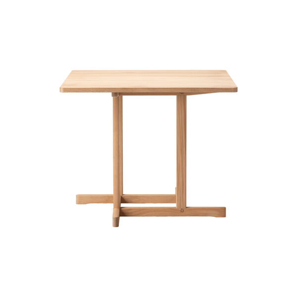 BM80 Mogensen Shaker Table 90x90 cm, light oiled oak, Fredericia Furniture