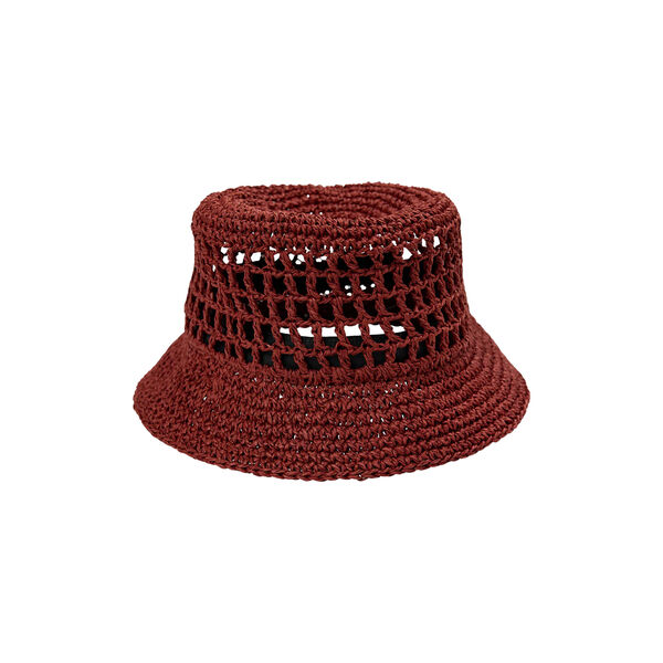 RAFFIA&nbsp;Hat, bordeaux, Bella Ballou