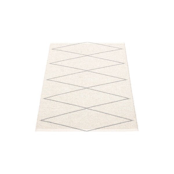 Max Plastic Rug, grey/vanilla, Pappelina