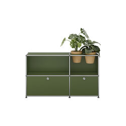 USM Haller | Model M57 | Olive Green | Sideboard, USM Haller