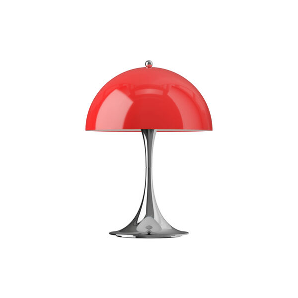 Panthella 250 Original Portable Table Lamp, opal red, Louis Poulsen