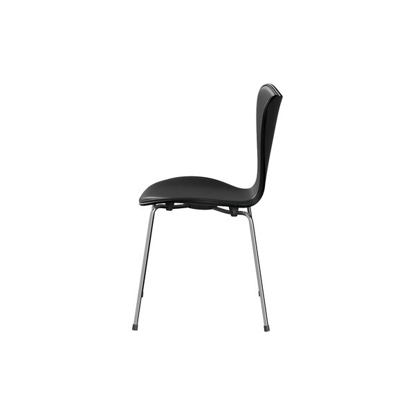Series 7&trade; 3107 Front Upholstered Chair, Grace Black, Fritz Hansen