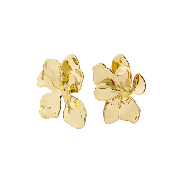 HALEN earrings, gold plated, Pilgrim