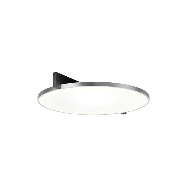 INLAY ROUND C3 Ceiling/Wall Light, matt black/satin silver, LIGHT-POINT
