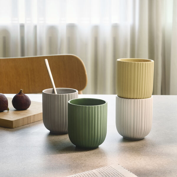 Verda cup, soft orange, Knabstrup Keramik