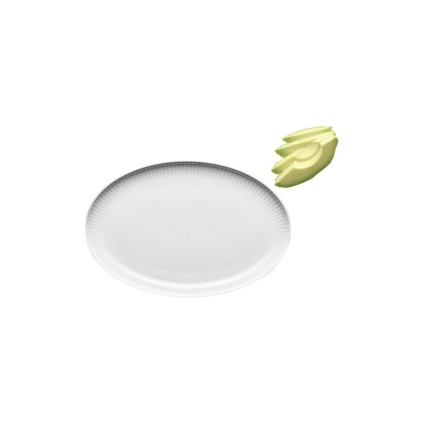 Legio Nova Oval coupe serving dish 27 cm, white, Eva Trio