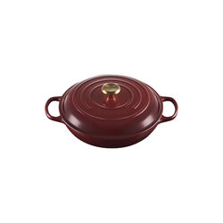 Signature cast iron buffet pot 30 cm, garnet, Le Creuset