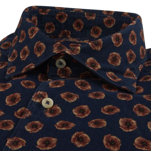 Regular C72 RC cuff Casual, navy pattern, Stenstr&ouml;ms