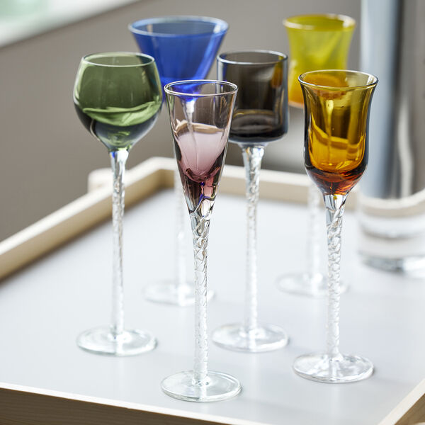 London Aquavit Glass 6 pcs London Aquavit Glass 6 pcs, Lyngby Glas