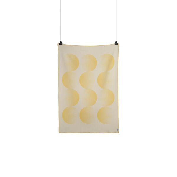 MOON Throw, yellow ray, R&oslash;ros Tweed