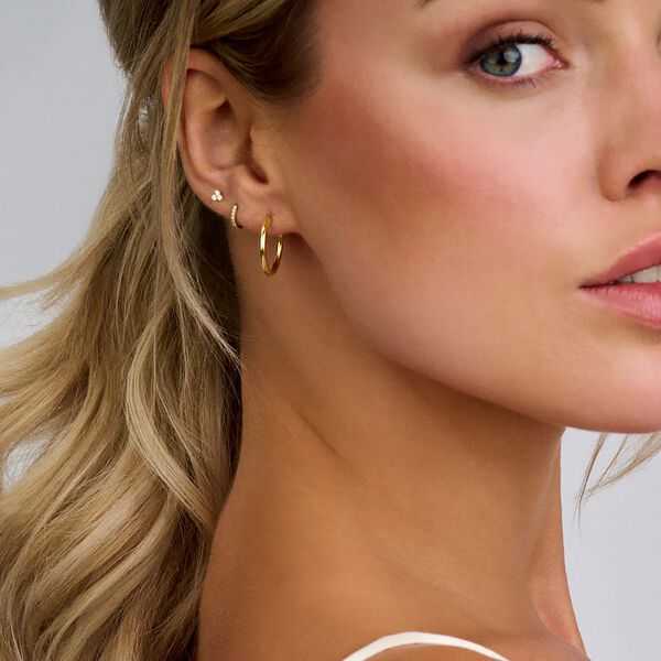 BALANCE HOOP S, gold plated BALANCE HOOP S, gold plated, Spirit Icons