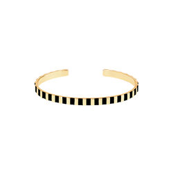 In&egrave;s Bangle, black, bangle up