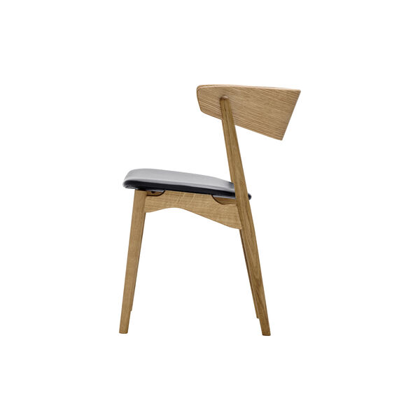 Sibast No 7 Dining Chair, oiled oak/black, Sibast Furniture