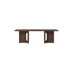 Androgyne Lounge Table | Dark Stained Oak, Audo Copenhagen