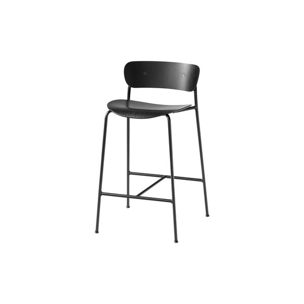 Pavilion AV7 Counter Stool, black Pavilion AV7 Counter Stool, black, &Tradition