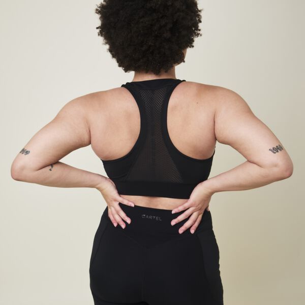Ada Performance sports bra, nero, Cartel Copenhagen
