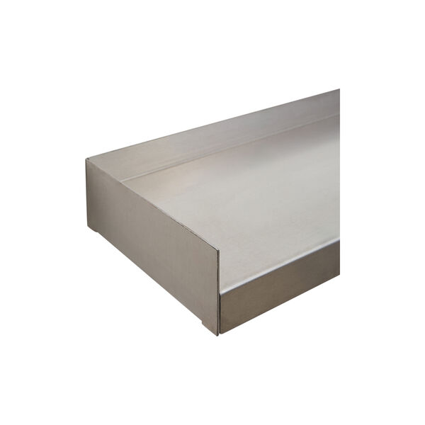 KOMPAKT Shelf | Medium | Raw Aluminium, oursociety
