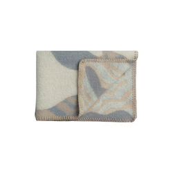 BIRD and FISH Baby Size Throw, grey/beige, R&oslash;ros Tweed