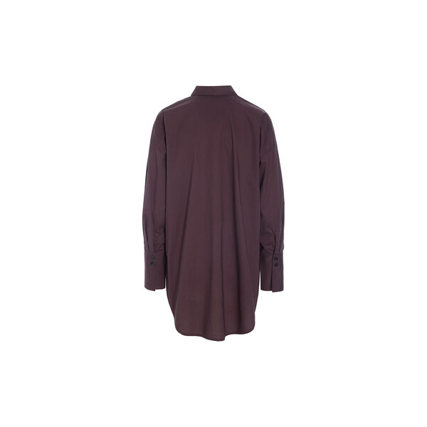 Core cotton big shirt, raisin, BITTE KAI RAND