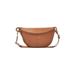MELLOW LEATHER BUM BAG, pecan nut, Mandarina Duck