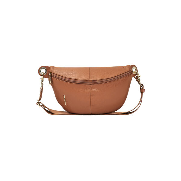 MELLOW LEATHER BUM BAG, pecan nut, Mandarina Duck