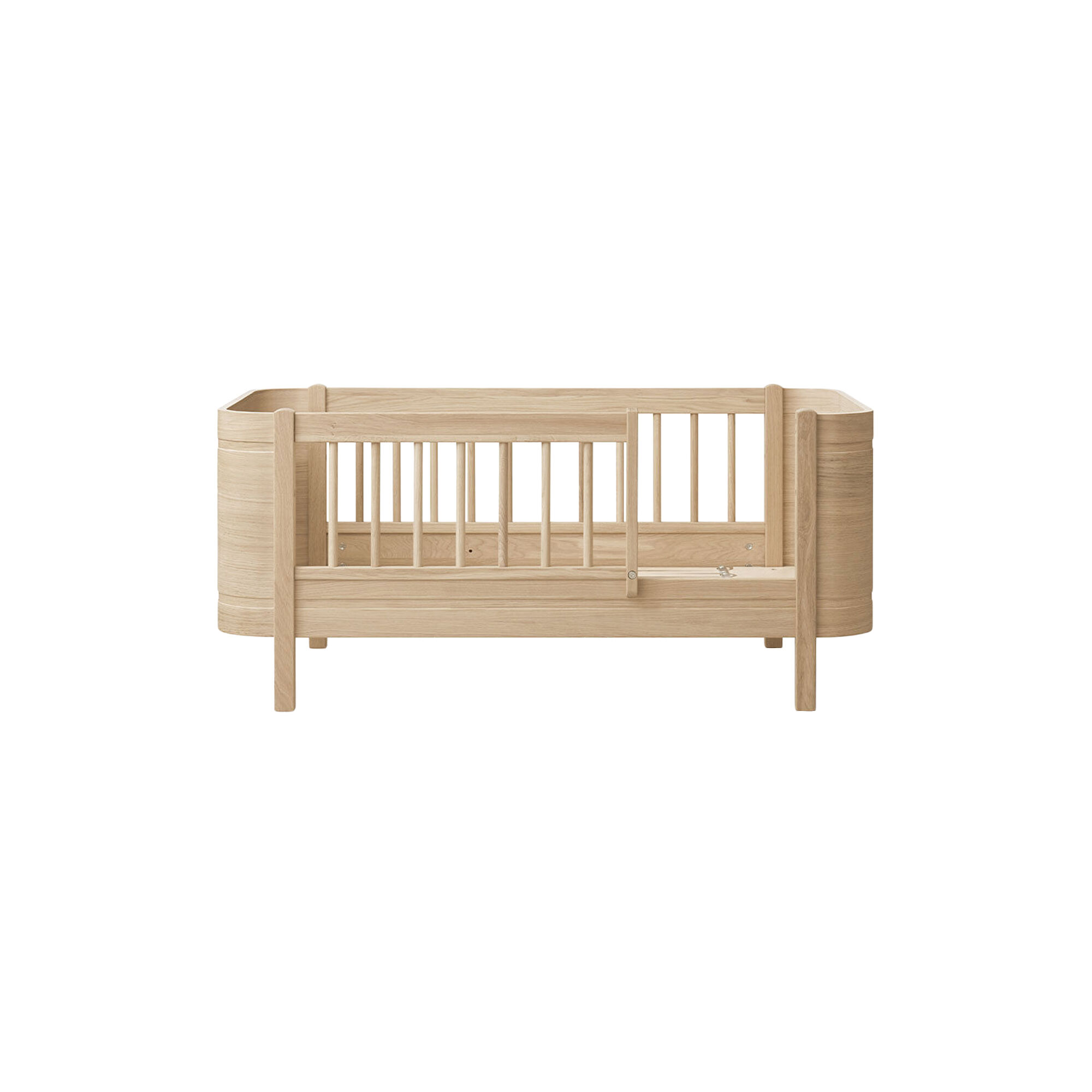 Wood Mini+ Small Wooden Cot DaVinci Otto 3-in-1 Convertible Mini