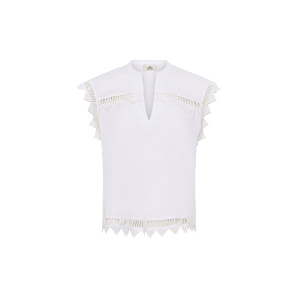 KBOmmi Shirt Top, bright white KBOmmi Shirt Top, bright white, Karen by Simonsen