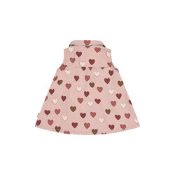 Hckatinka Fine Twill Old Hearts Everyday Dress, adobe rose, Hust & Claire