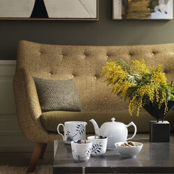 Black Mega Fluted Jug 70 cl, Royal Copenhagen