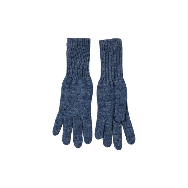 CABLE Gloves, blue/melange CABLE Gloves, blue/melange, Bella Ballou
