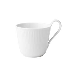 White Fluted High Handle Cup 33 cl, Royal Copenhagen