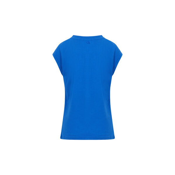 Fremtrædende Reporter hans CC Heart Basic T-shirt, electric blue