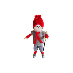 Santa Claus with Tie and Cane 2022, Anne Beate Design