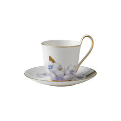 Flora High Handle Cup with Saucer, rhododendron, Royal Copenhagen