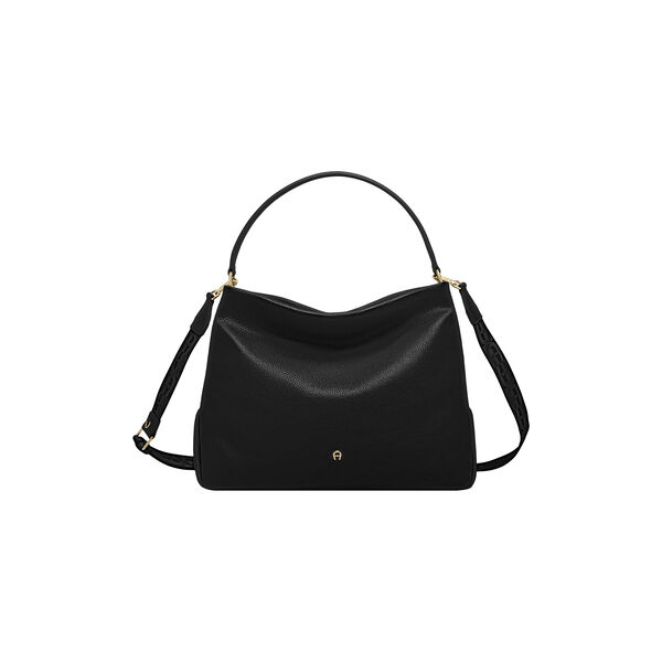 Paola Hobo Bag | Black, Aigner