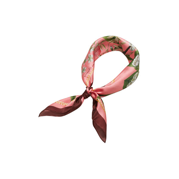 Pink Flower scarf, Flora Danica Denmark