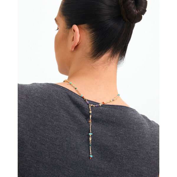 TRACE | Gold-Plated/Multi | Necklace, Pilgrim
