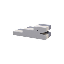 Crocodile L, cloudy blue, bObles