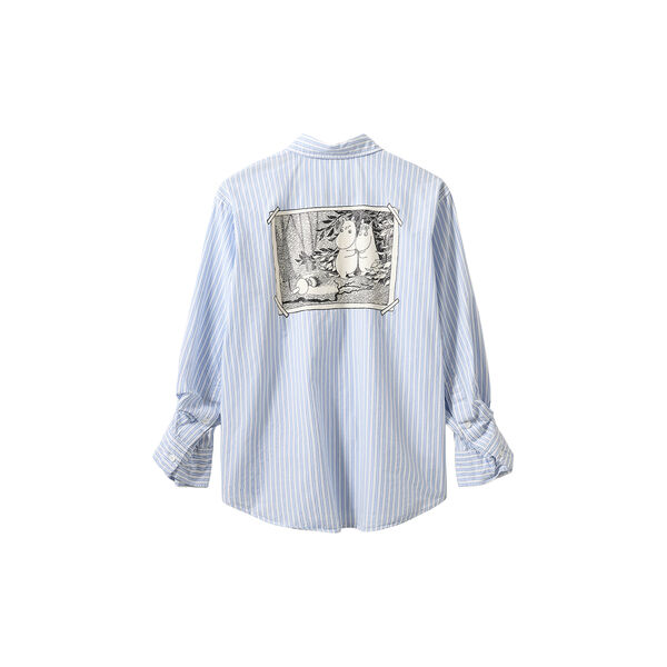 AbbySW Shirt, blue striped, Sofie Schnoor