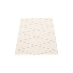 Max Plastic Rug, linen/vanilla, Pappelina