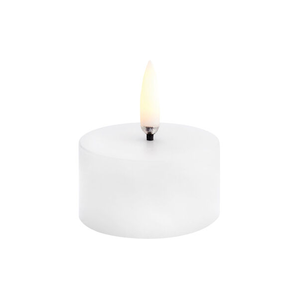 LED Mini Pillar Candle 3 cm, nordic white LED Mini Pillar Candle 3 cm, nordic white, Uyuni Lighting
