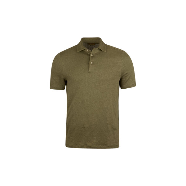 Polo Shirt Linen Stretch , green, Stenstr&ouml;ms