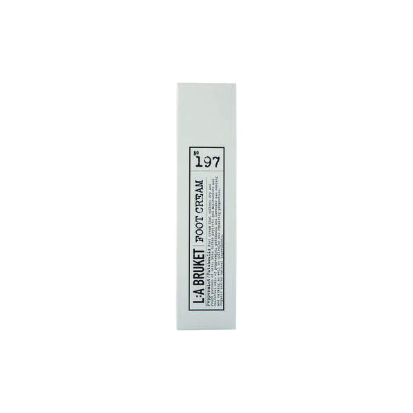 No. 197 Foot Cream, peppermint/patchouli, L:a Bruket