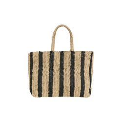 GiorgiaPW Bag, natural and black stripe, Part Two