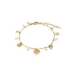 MYLAN bracelet, gold plated, Pilgrim