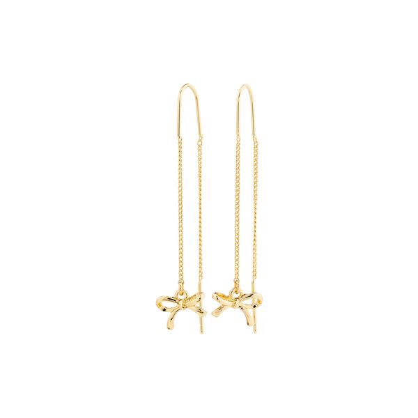 LYSANDRA Chain Earrings, gold plated, Pilgrim