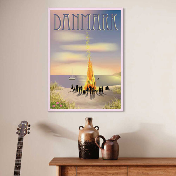 Denmark Sankt Hans Poster Denmark Sankt Hans Poster, ViSSEVASSE