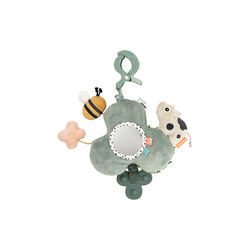Tiny Farm Activity Mirror w/ Clip, green, Done by Deer