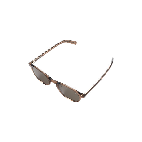 Alden Sunglasses, transparent coffee brown, AY Studios